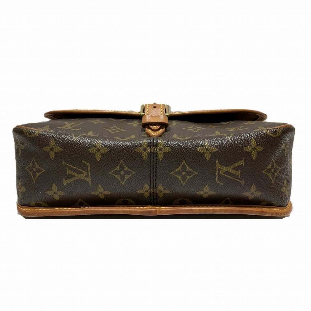 LOUIS VUITTON Brown Monogram Canvas Shoulder Bag - Picture 3 of 9